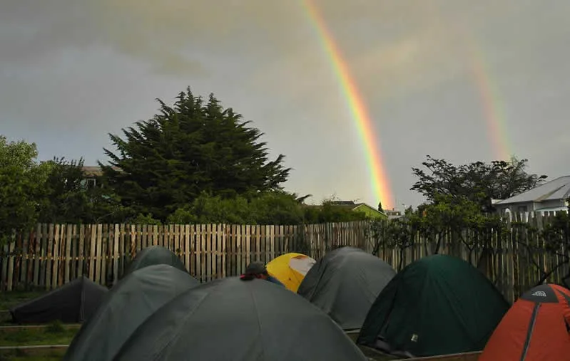 Donde acampar en Puerto Natales