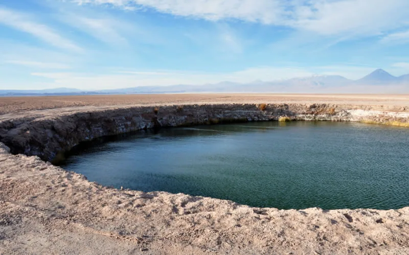 Lagunas del Salar, en San Pedro de Atacama