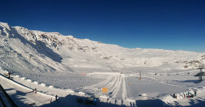 Donde disfrutar de la nieve en Santiago
